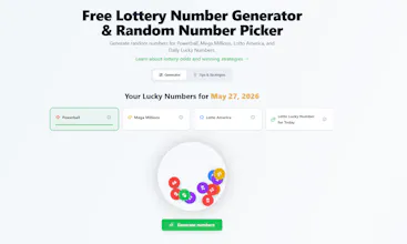 Lottery Number Generator & Random Picker gallery image