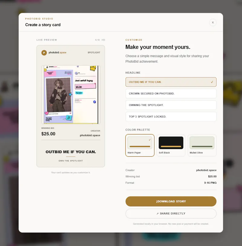 photobid screenshot 4