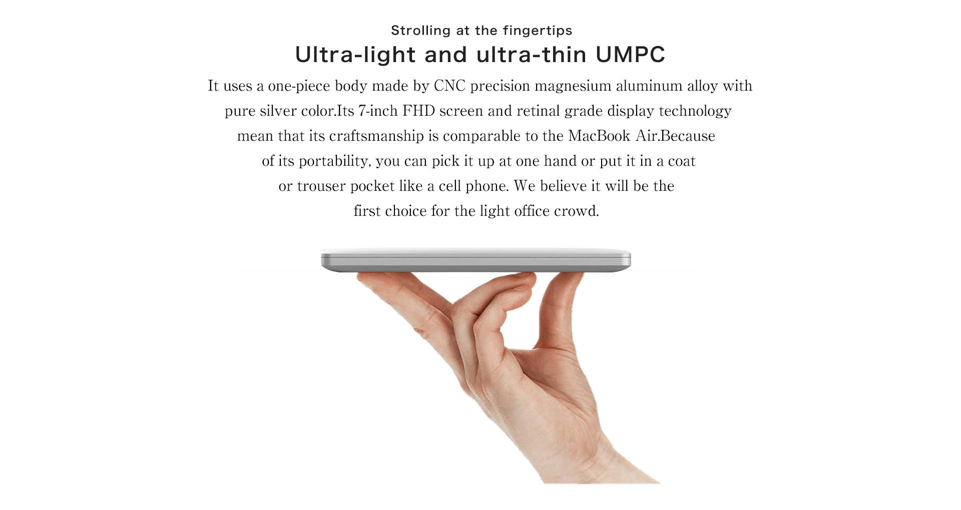 UMPC Laptop gallery image