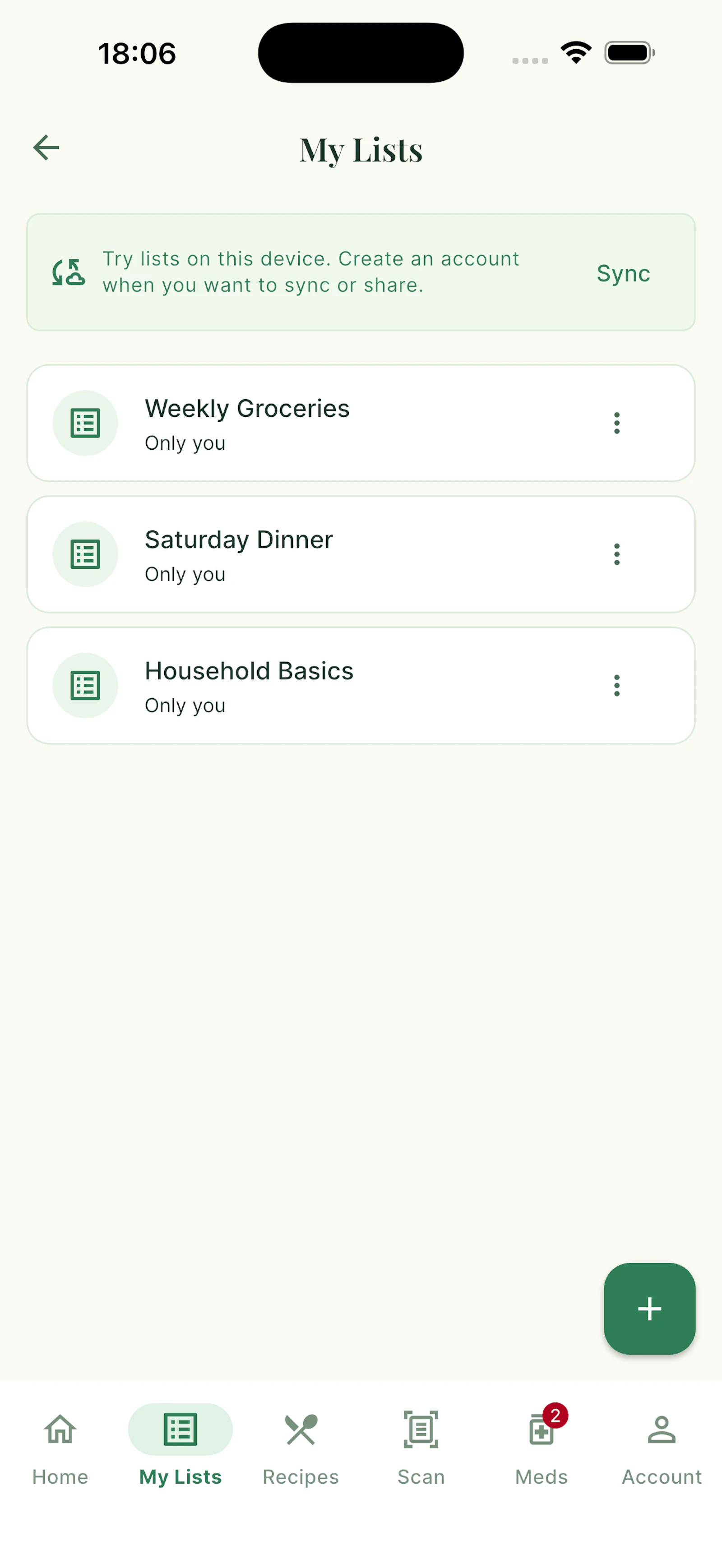 GroceryShare screenshot 4