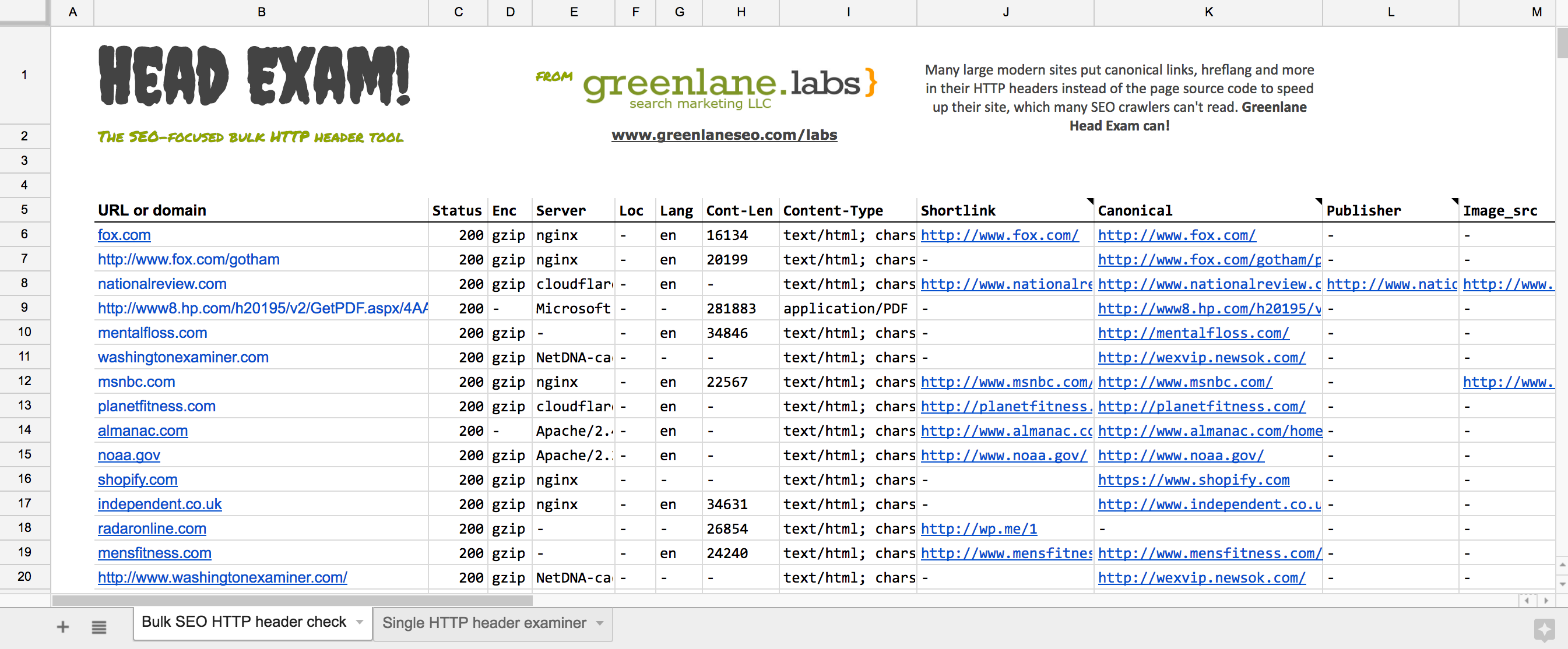 HEAD EXAM gallery image