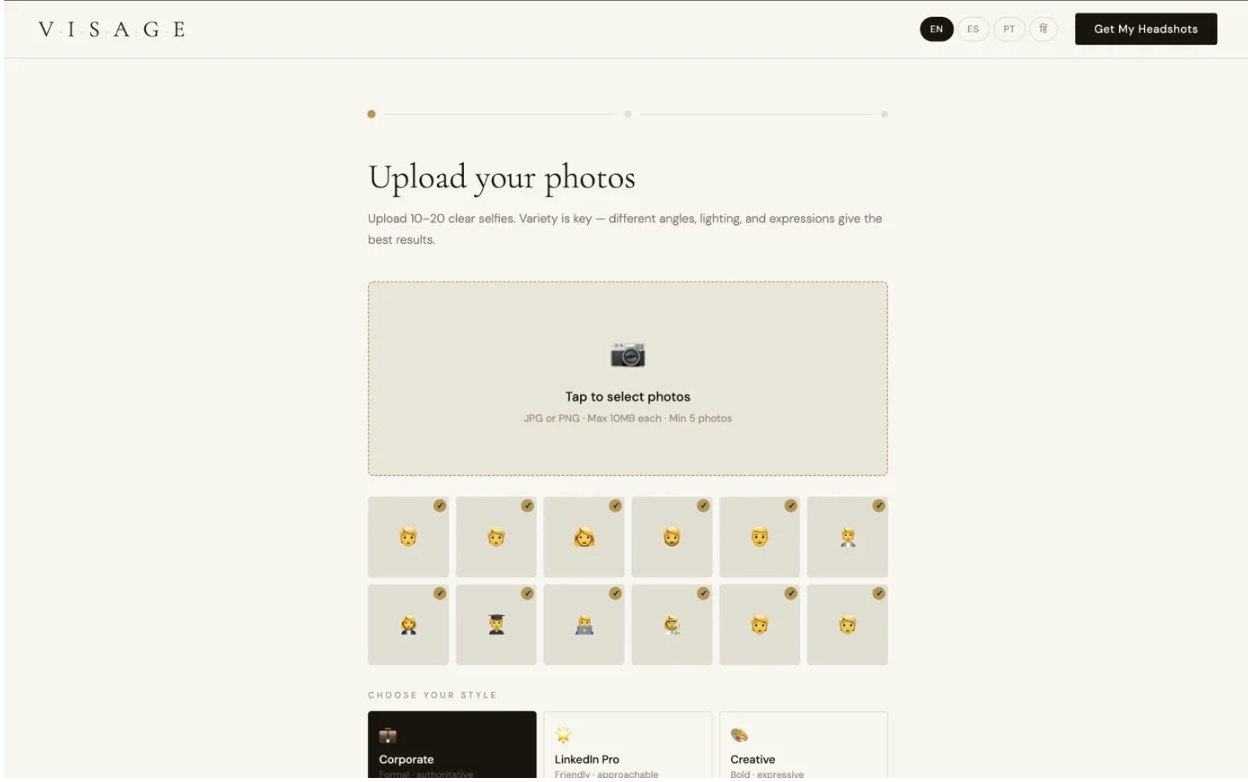 VISAGE gallery image