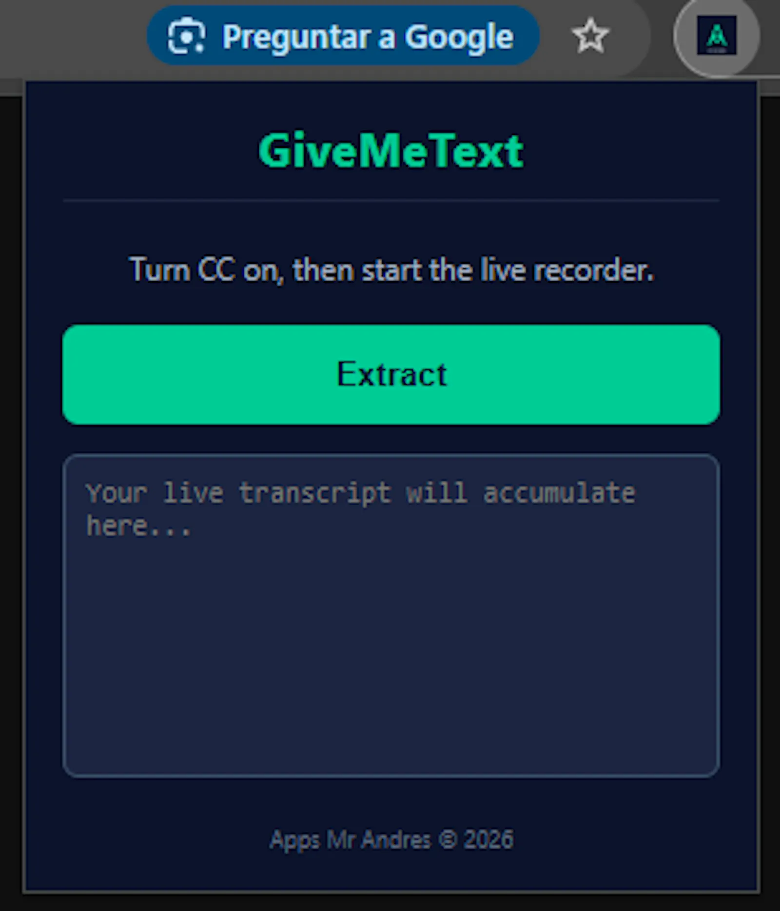 GiveMeText screenshot 1