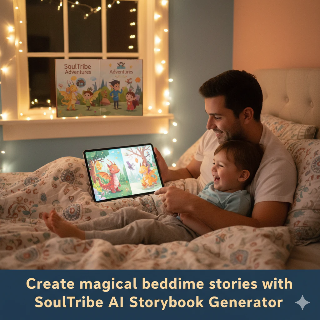 SoulTribe AI Storybook 대표 미리보기