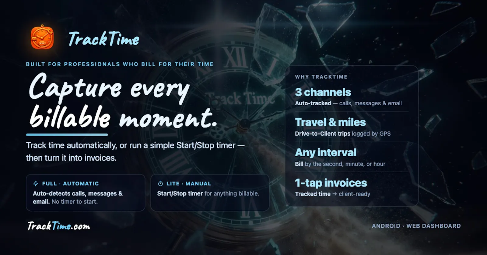 TrackTime screenshot 1