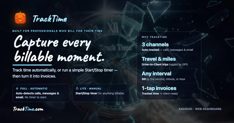 TrackTime screenshot 1