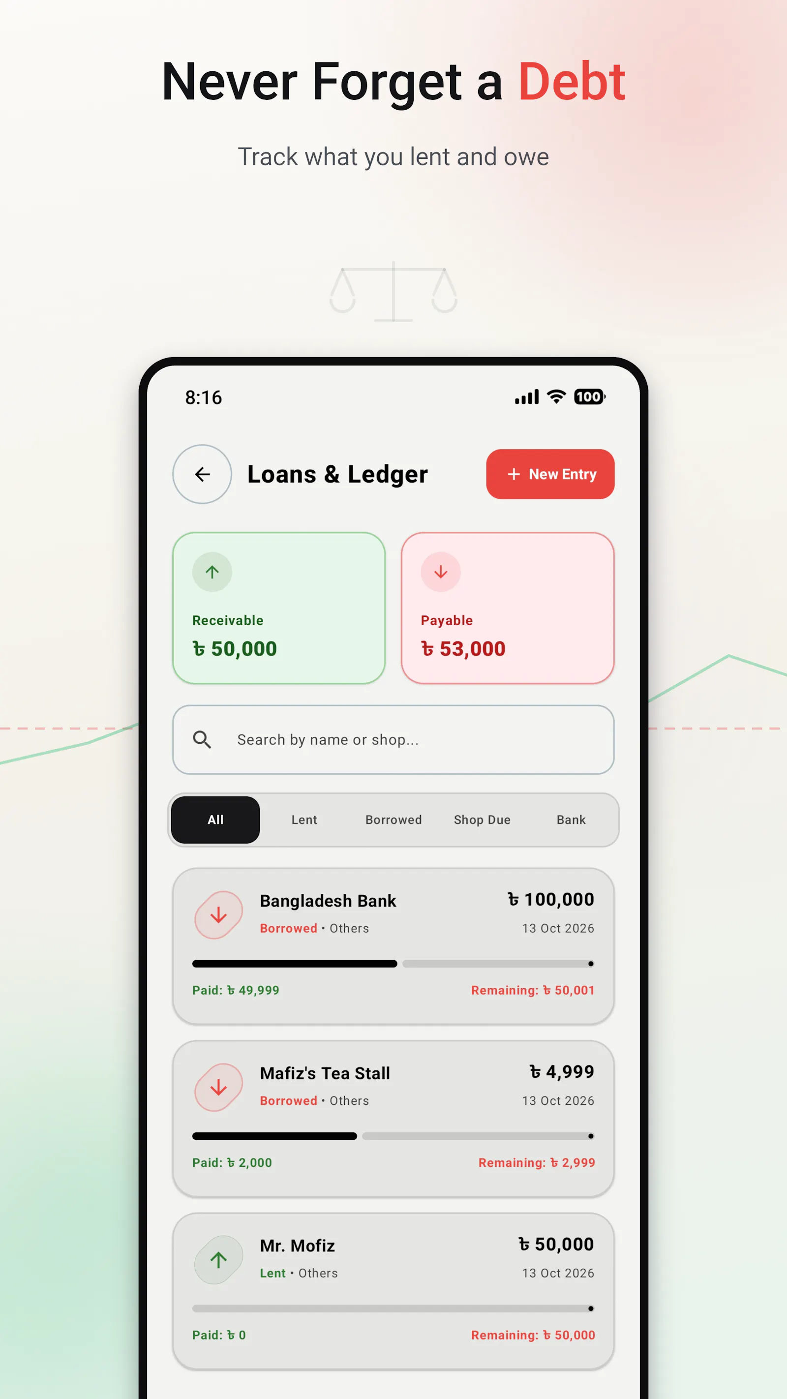 BeHisabi screenshot 6