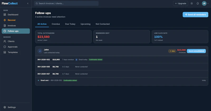 FlowCollect screenshot 3