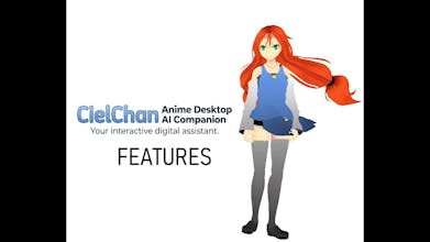 CielChan: Offline Desktop AI Companion gallery image