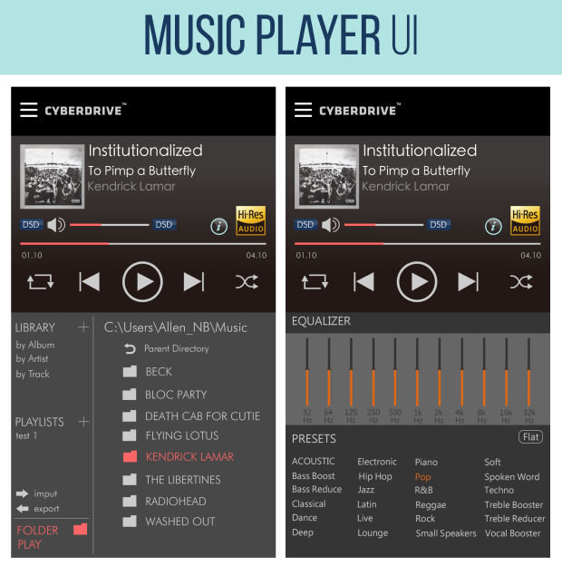 Seiun Pro X hi-res audio player gallery image
