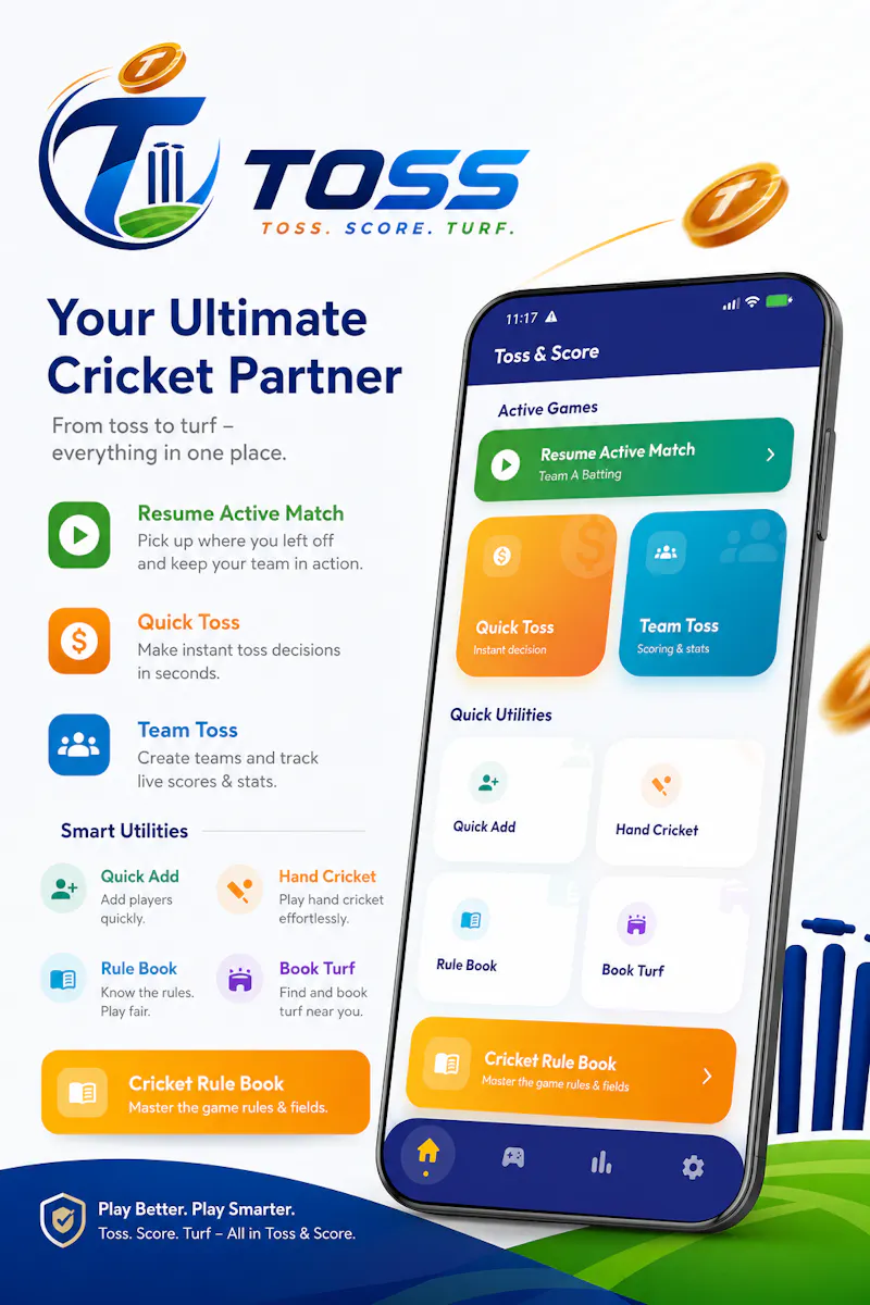 TOSS : Ultimate cricket partner screenshot 2
