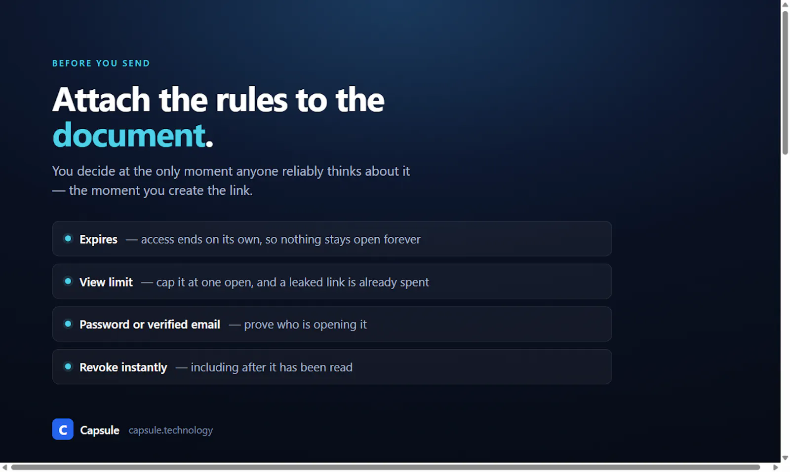 Capsule screenshot 4