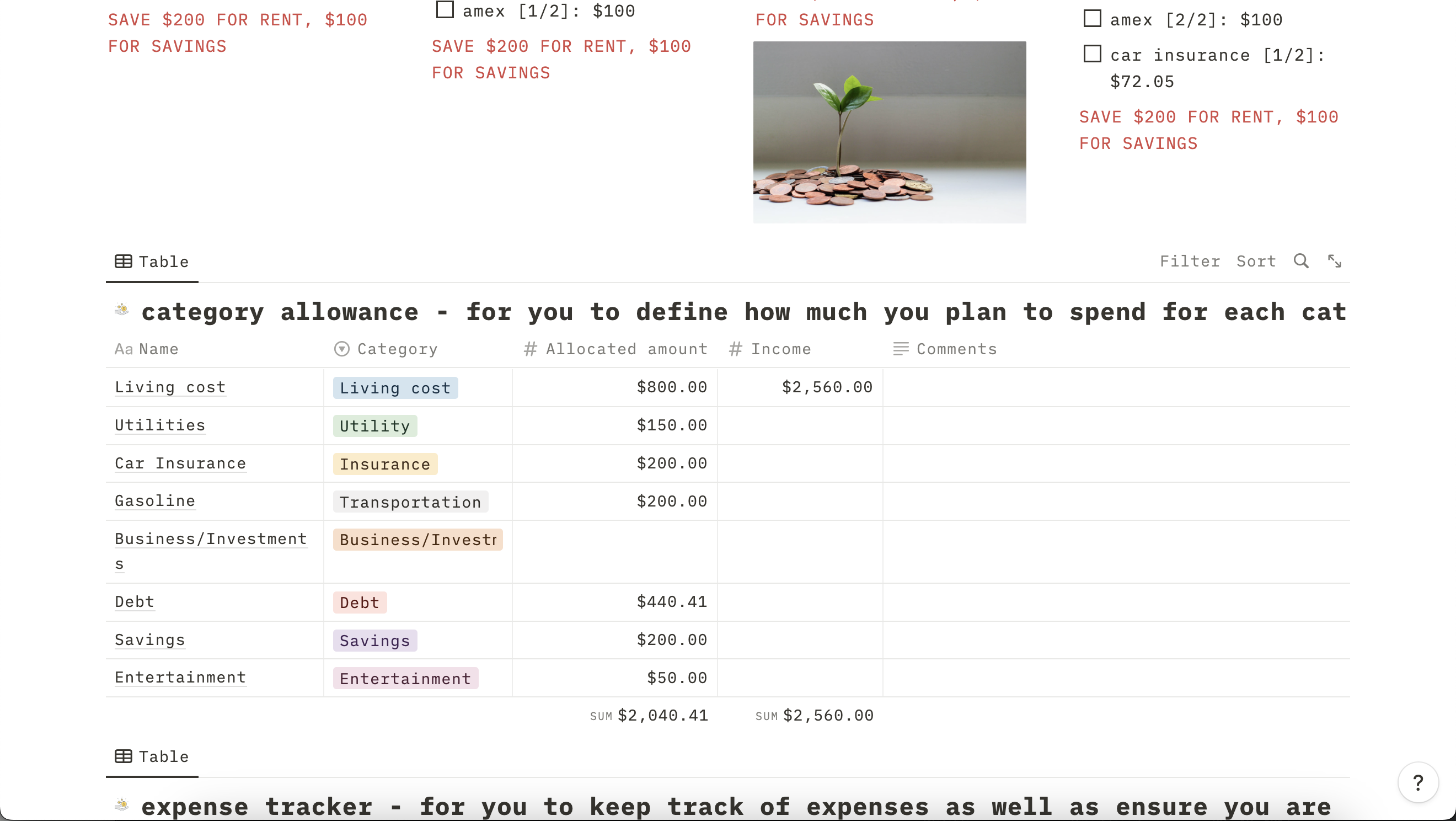 Finance Tracker gallery image