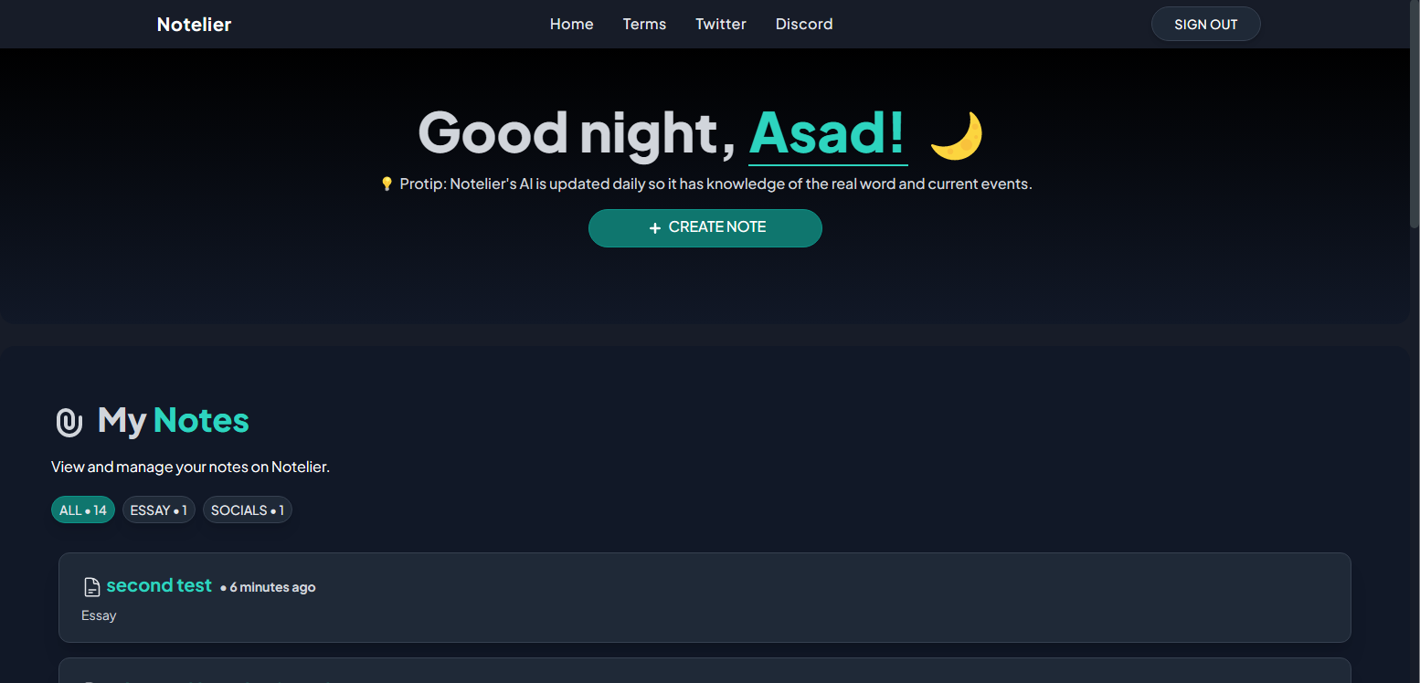 Notelier AI gallery image