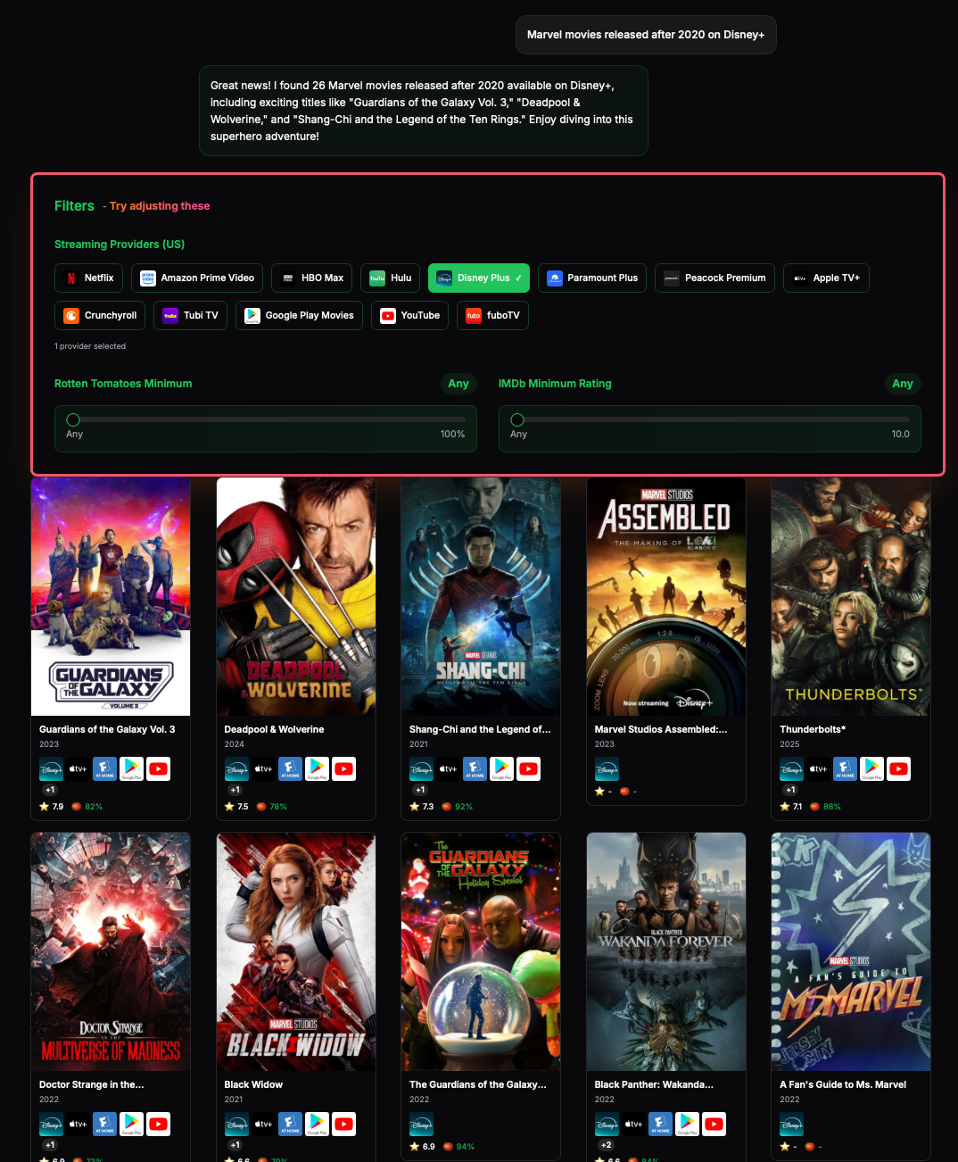 WhatToStream.ai gallery image