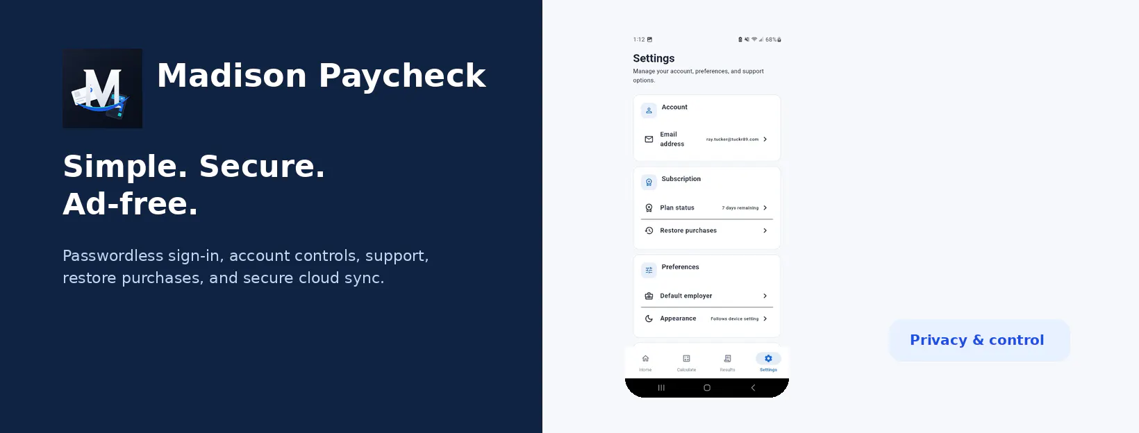Madison Paycheck Calculator gallery image