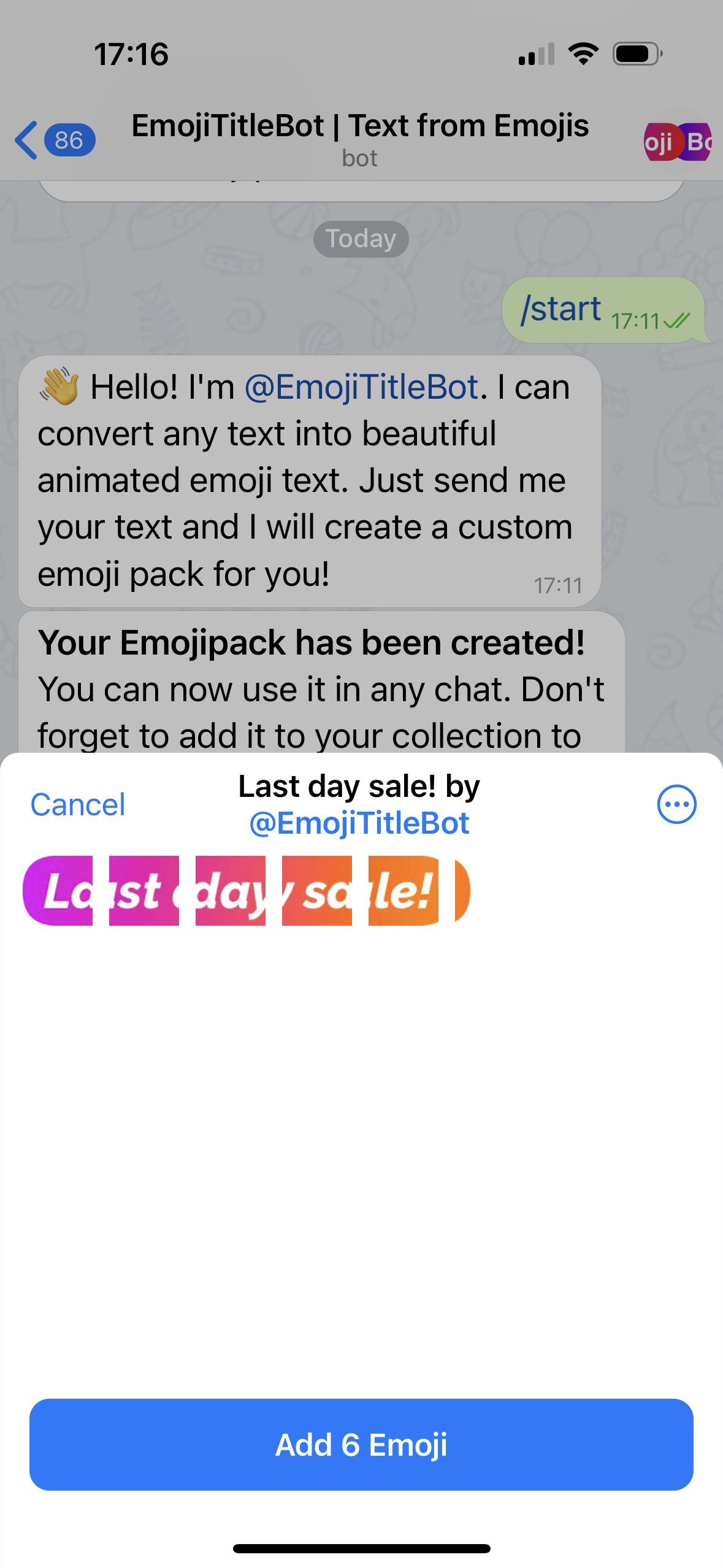 Emojitlebot - Spice Or Your Telegram медиа 4