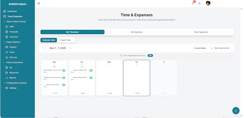 SUNAGO Matrix screenshot 6