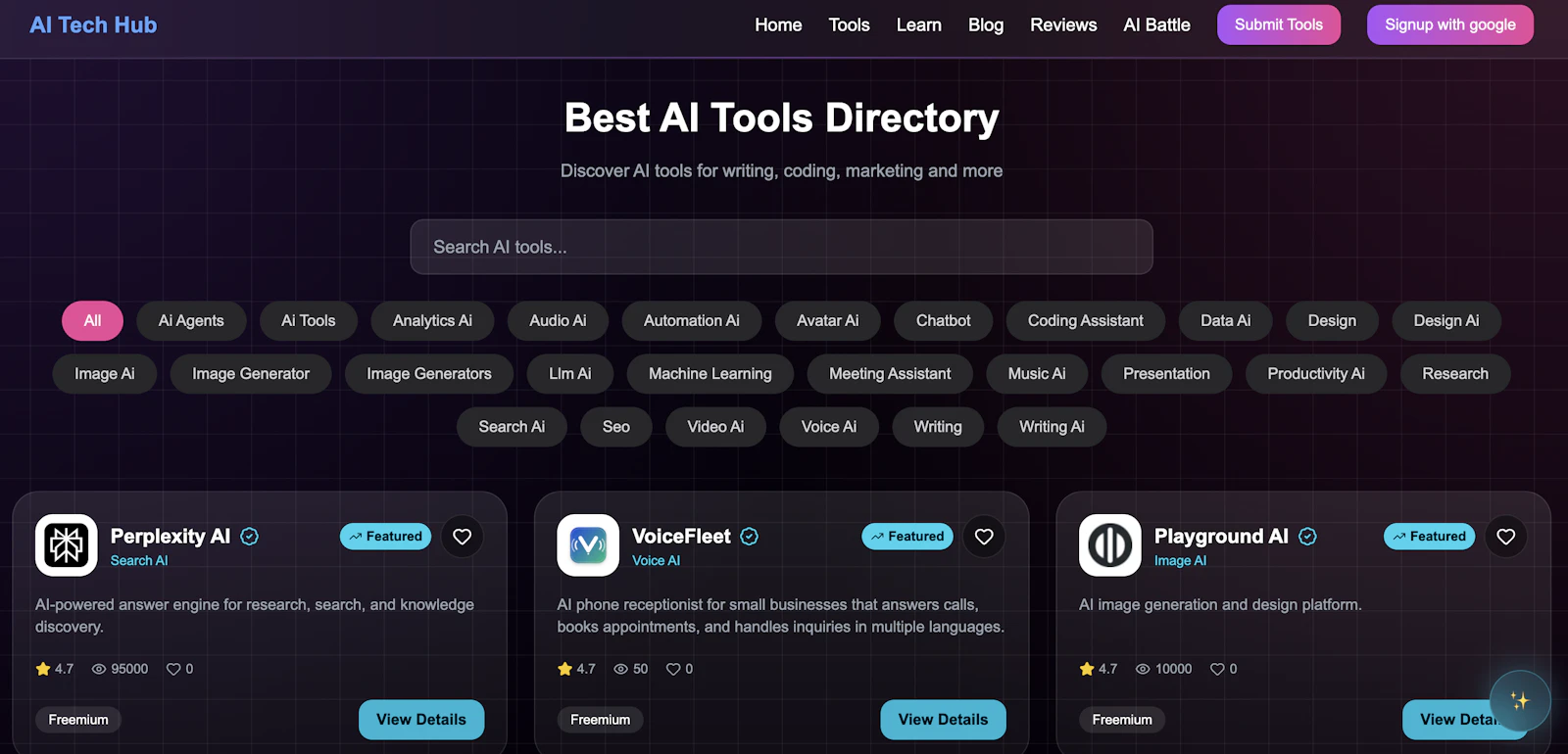 AI Tech Hub screenshot 3