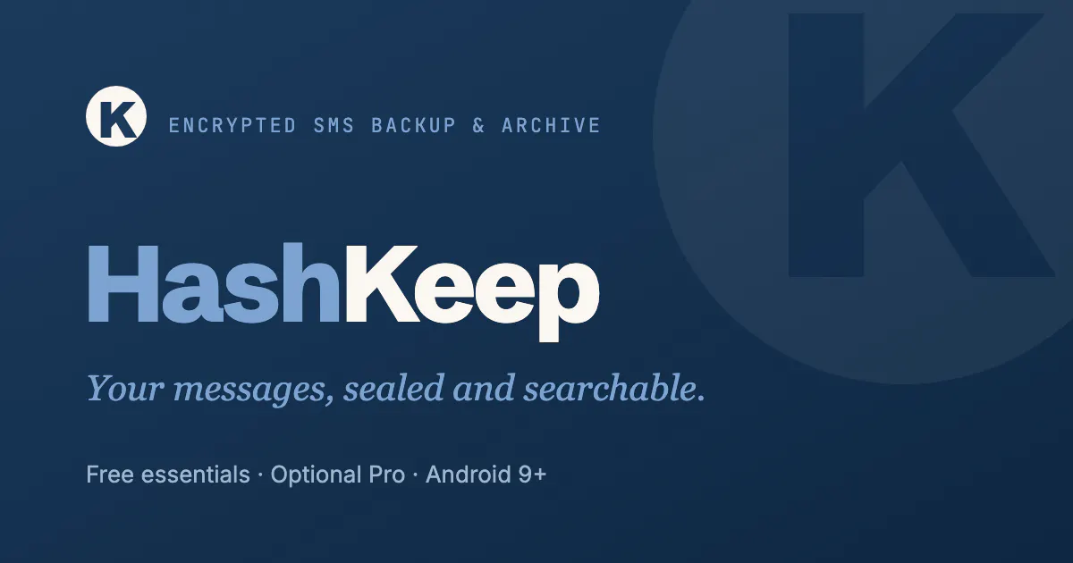 HashKeep gallery image