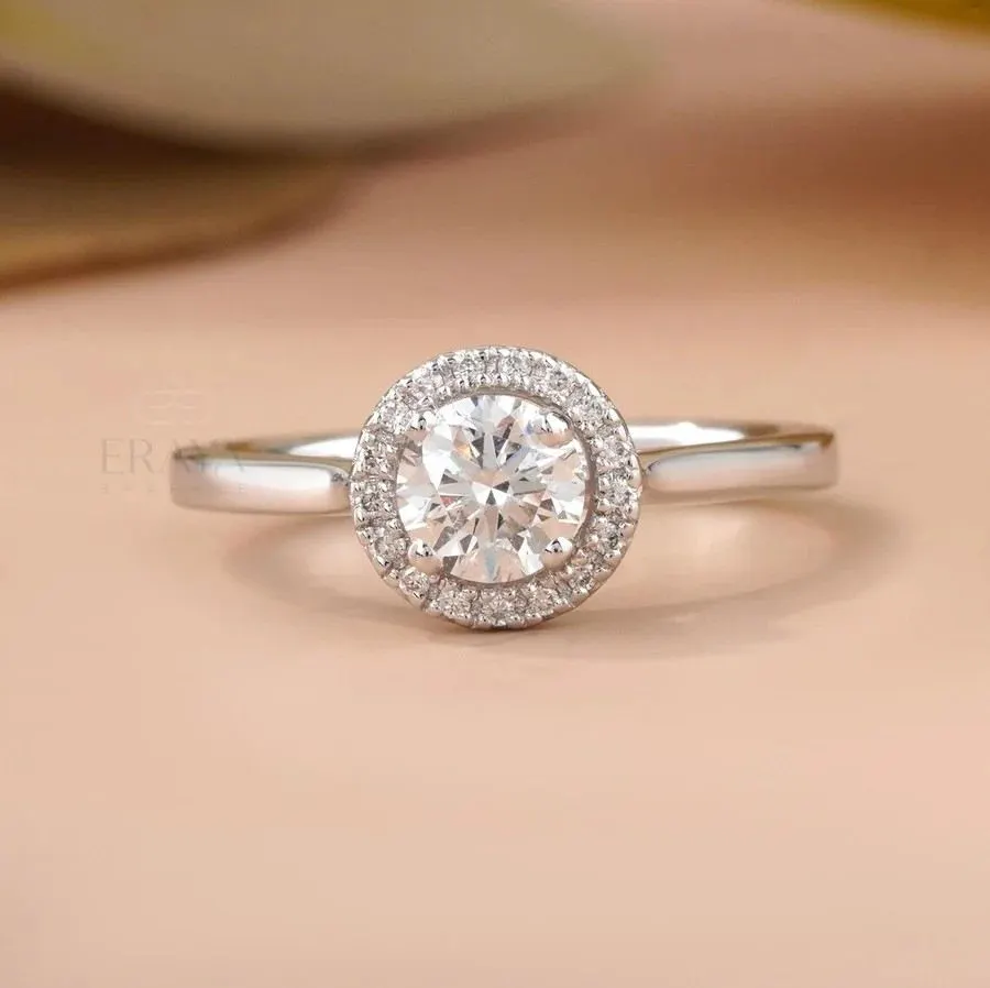 ErayaSparkle – Halo Rings for Women gallery image