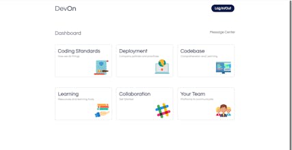 DevOn - Developer On-boarding tool gallery image