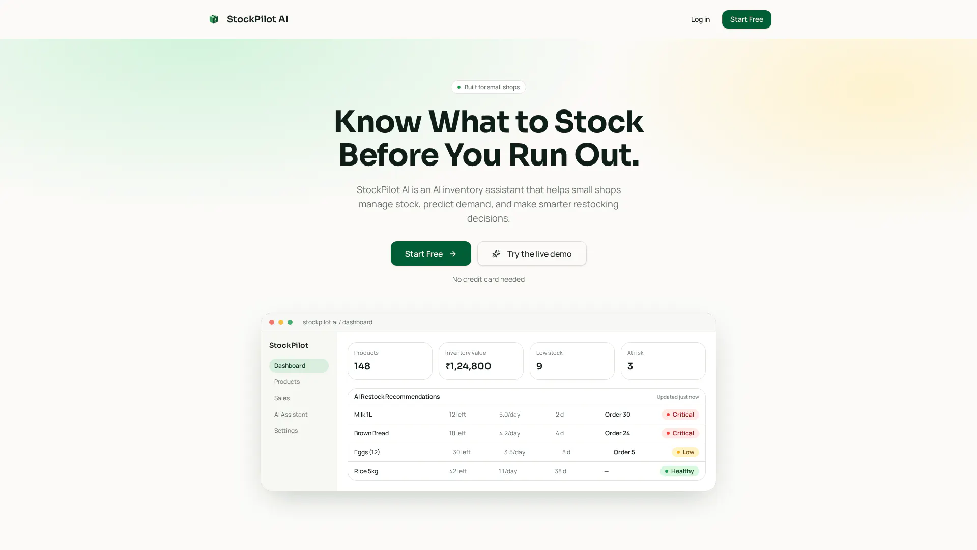 StockPilot AI gallery image