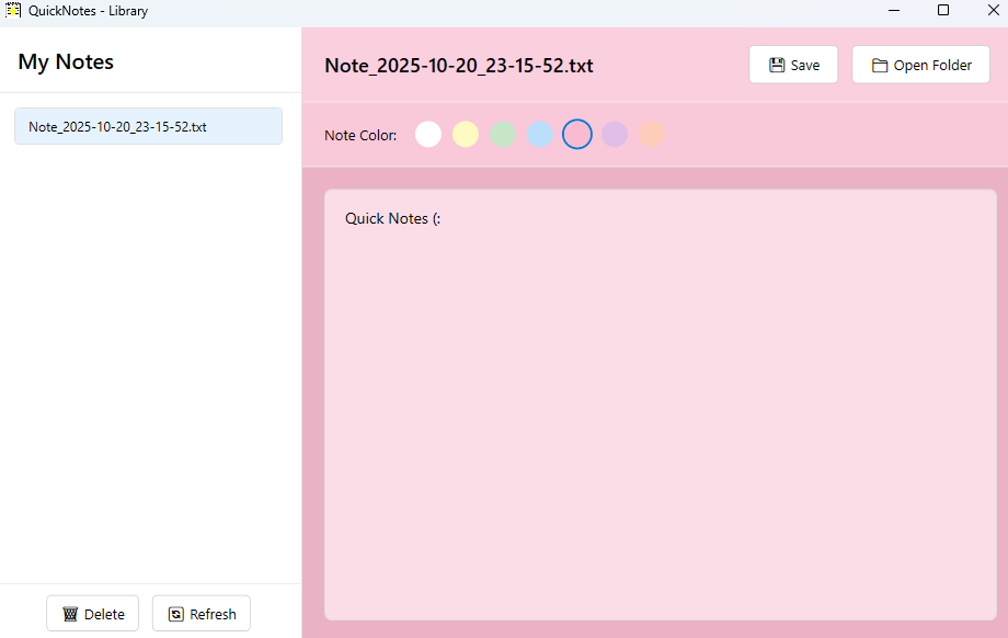 Quick Notes gallery image