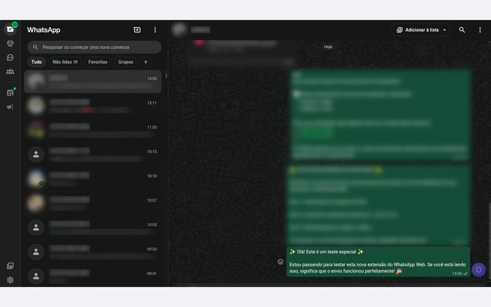 Privezap — Privacy for WhatsApp Web screenshot 3