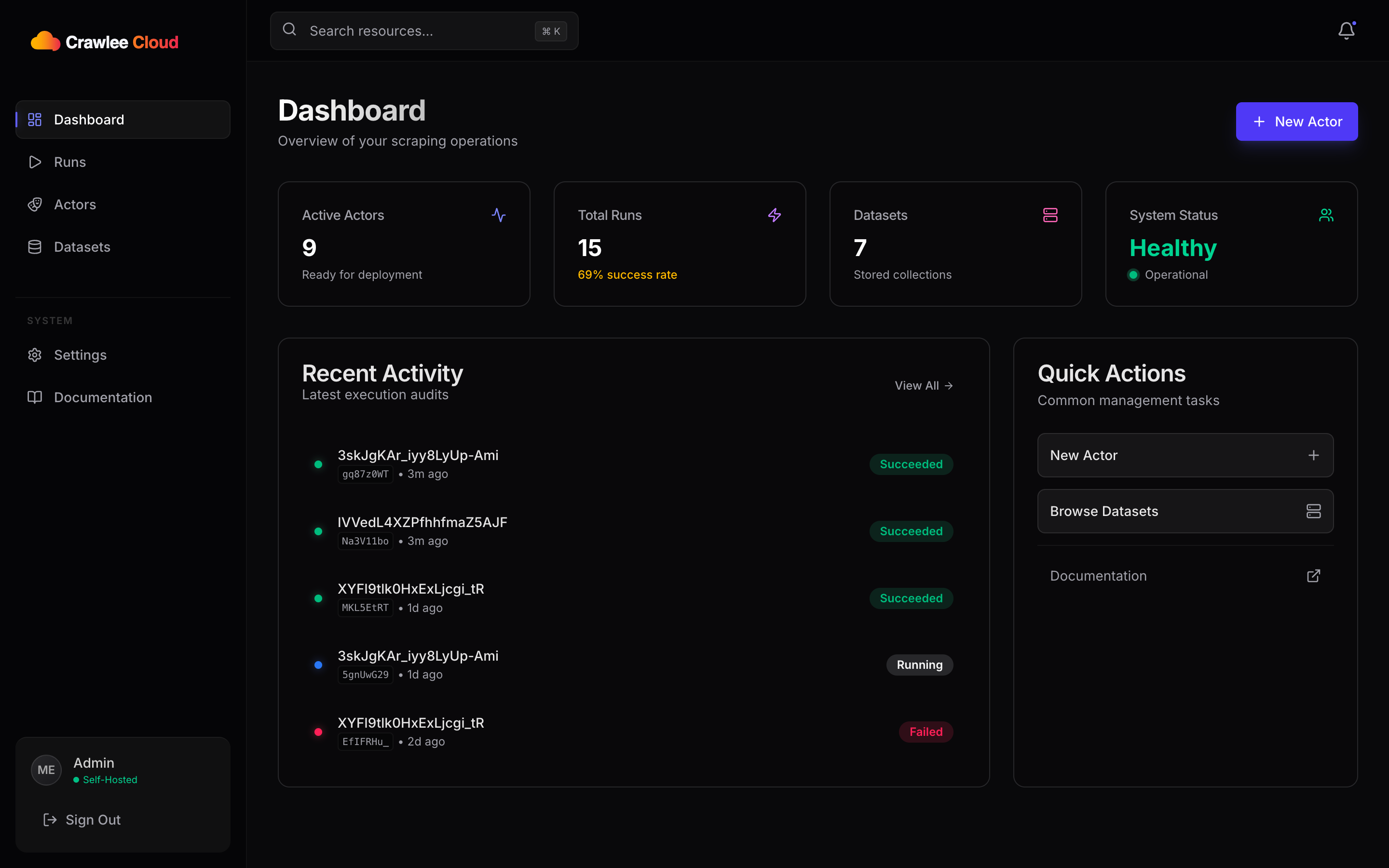 Crawlee Cloud gallery image