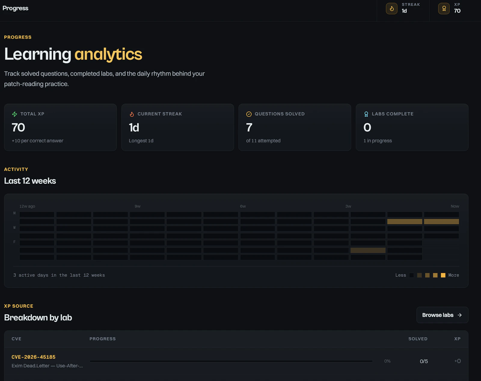 CVE Playground screenshot 6