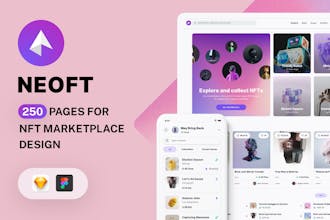 NeoFT - UI Template for NFT Marketplaces gallery image