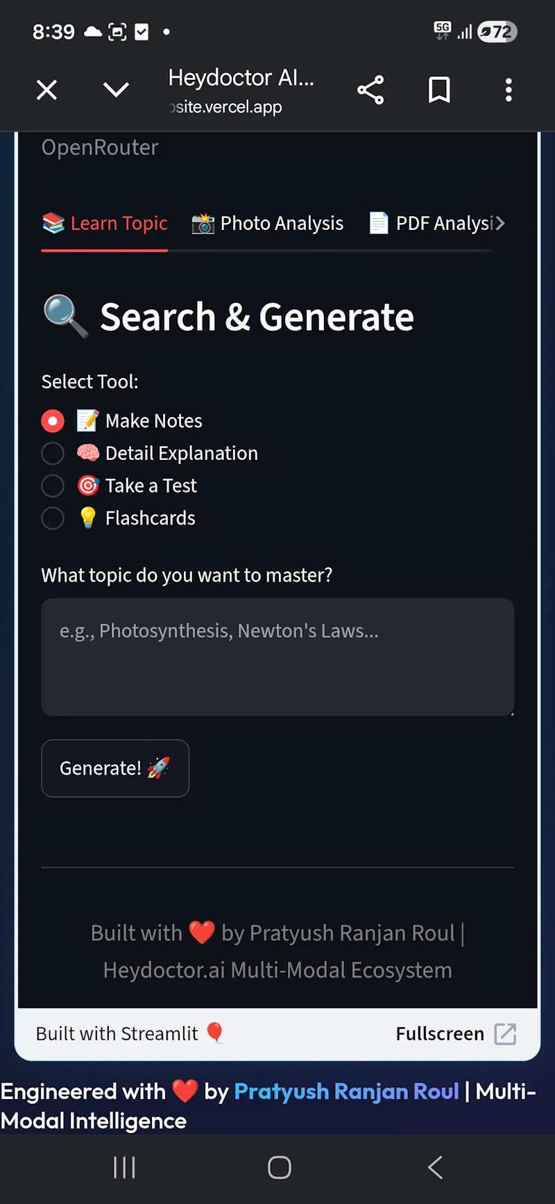 Heydoctor Study AI screenshot 3