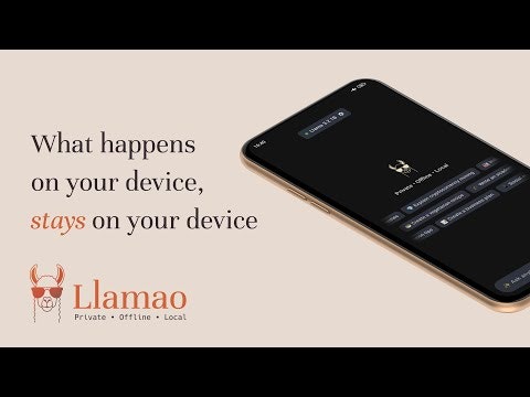 startuptile Llamao-Private & offline alternative to ChatGPT on your device