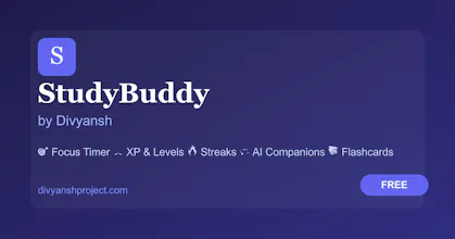 StudyBuddy by Divyansh gallery image