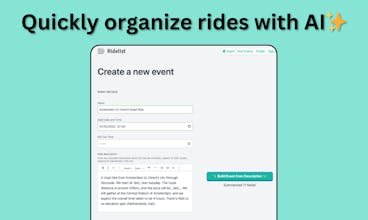Ridelist gallery image