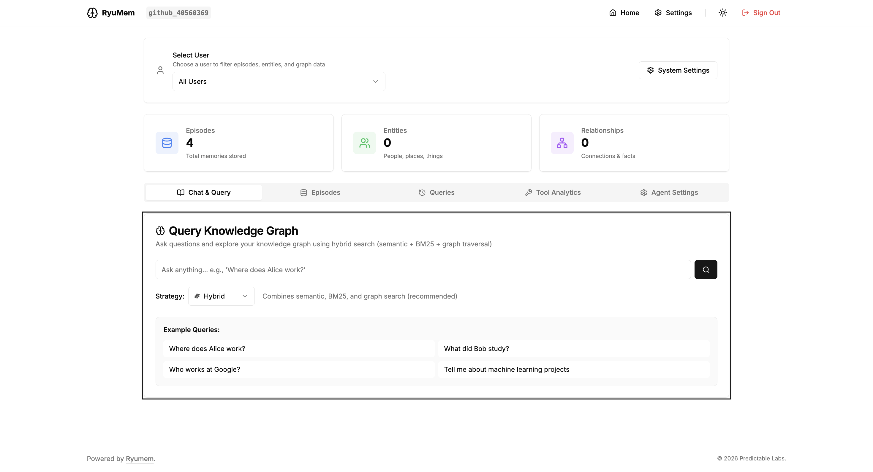 RyuMem - Screenshot 3 showing product features and functionality