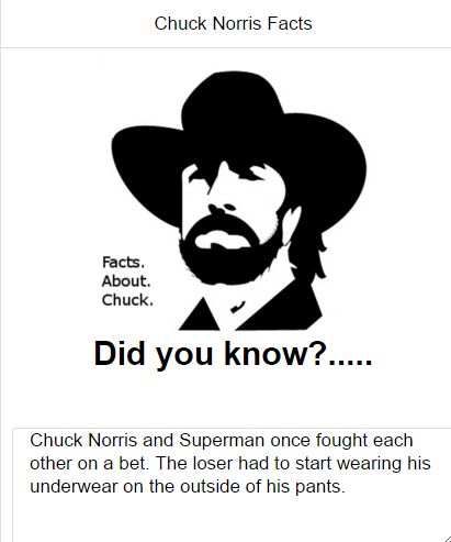 Chuck Norris Facts 
