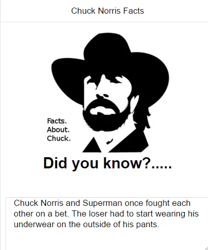Chuck Norris Facts
