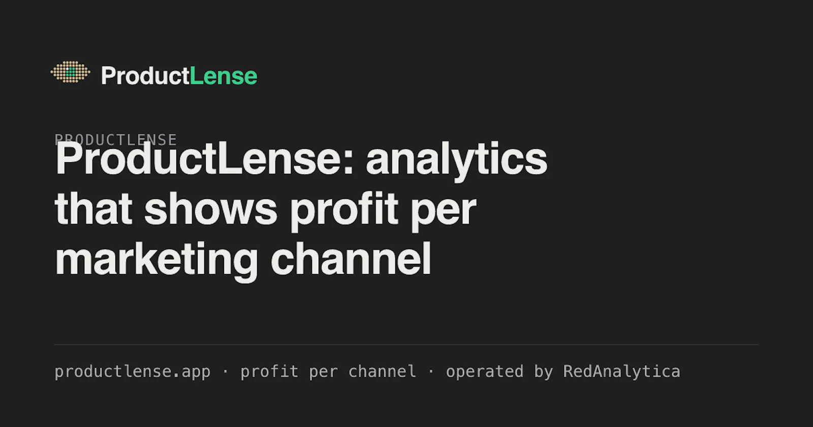 ProductLense screenshot 1