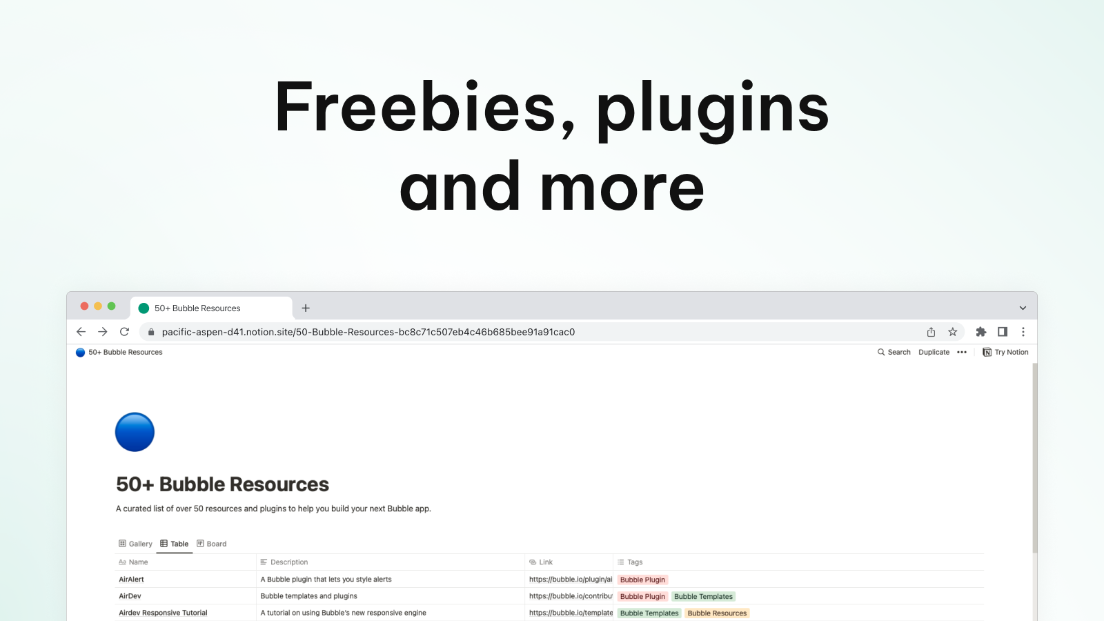 50 recursos de burbujas - Una lista curada de más de 50 recursos y complementos de burbujas. media 2