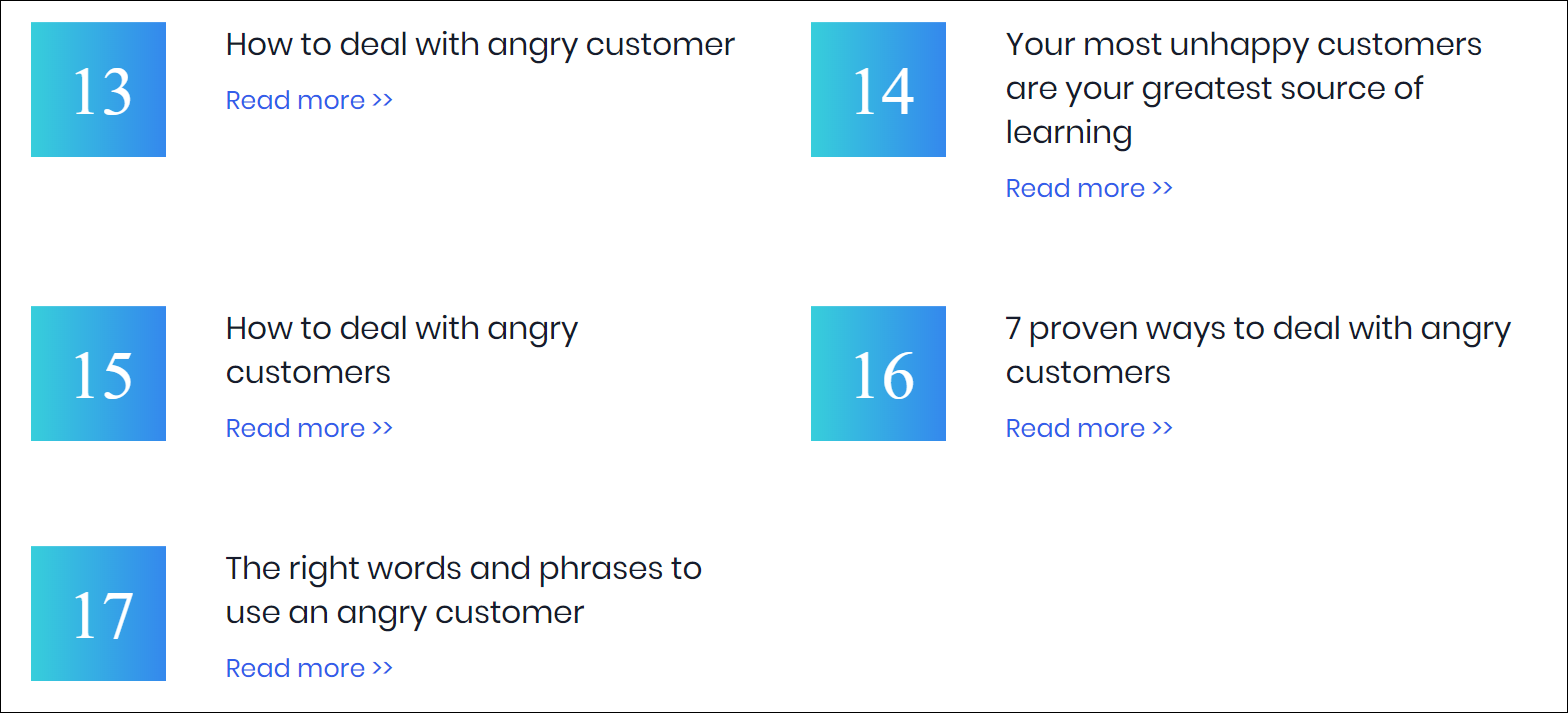 How to handle angry customers gallery image