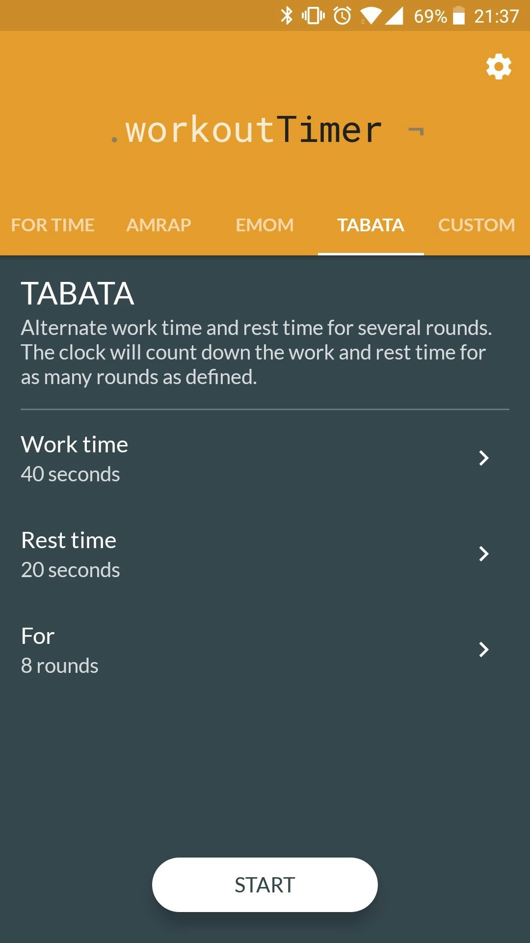Workout Timer for Android gallery image