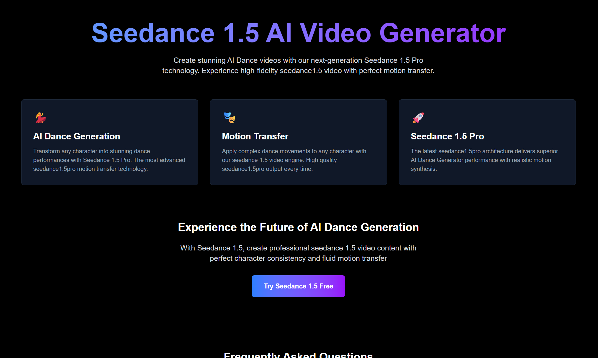 Seedance 1.5 gallery image