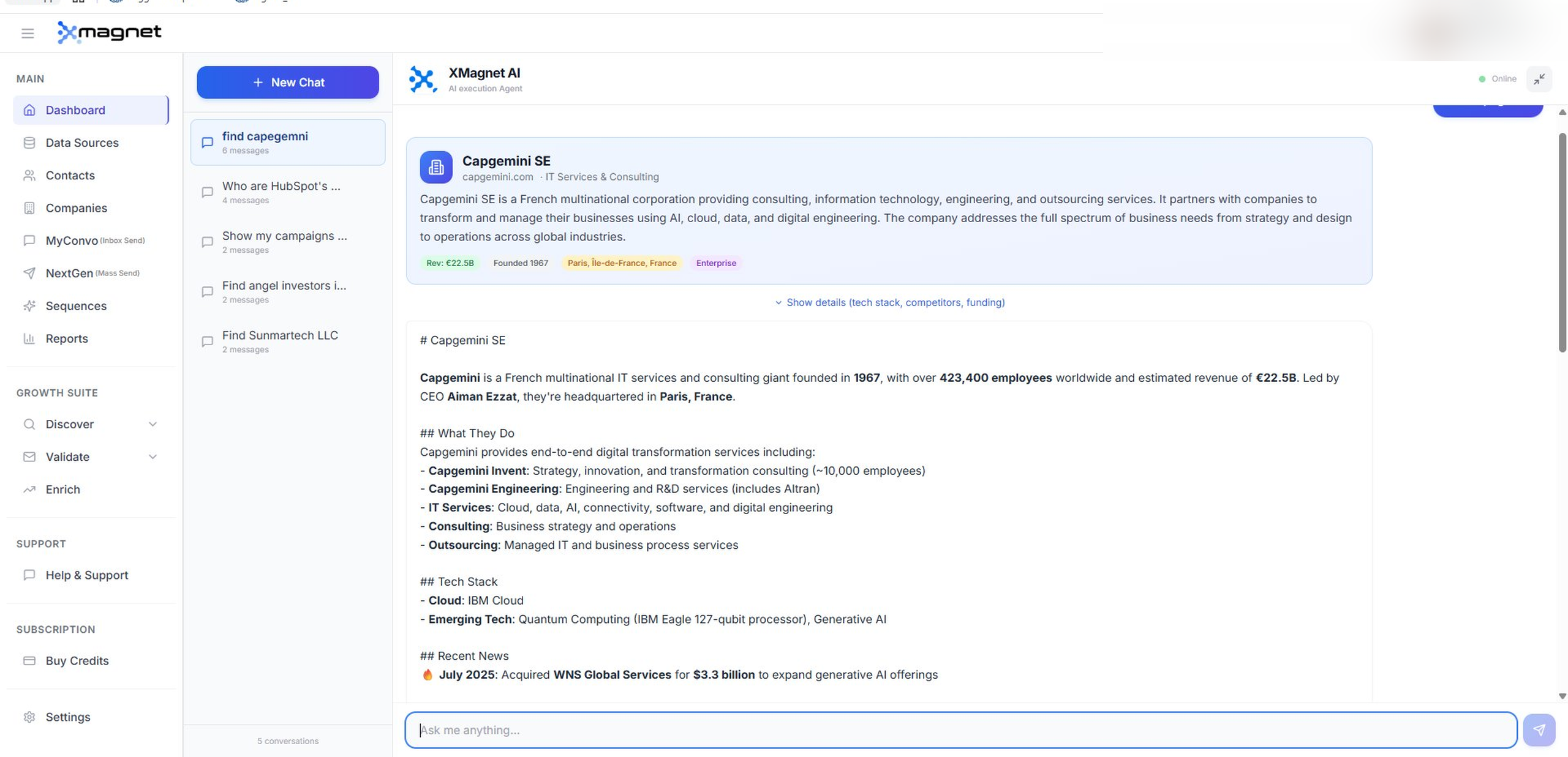 XMAGNET - Screenshot 2 showing product features and functionality