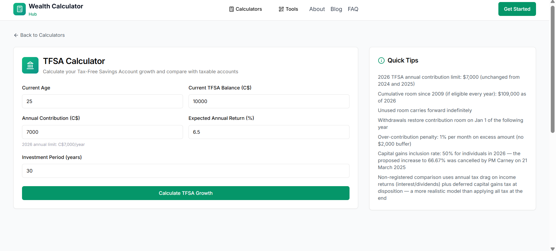 Wealth Calculator Hub gallery image