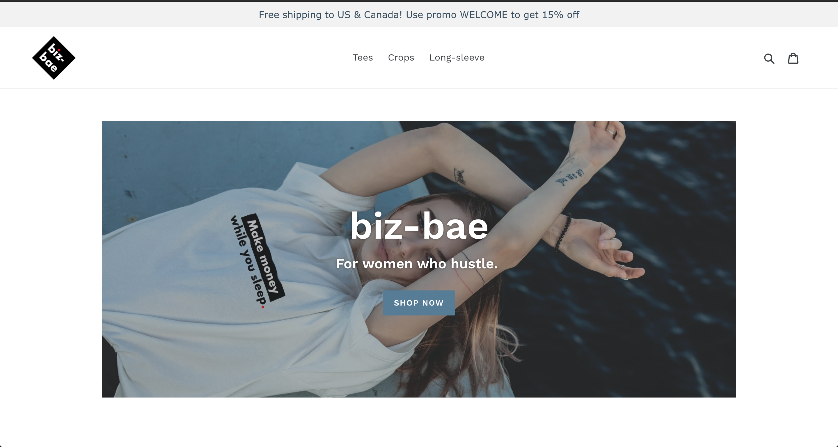 Biz-Bae - Inspiration tees for women gallery image