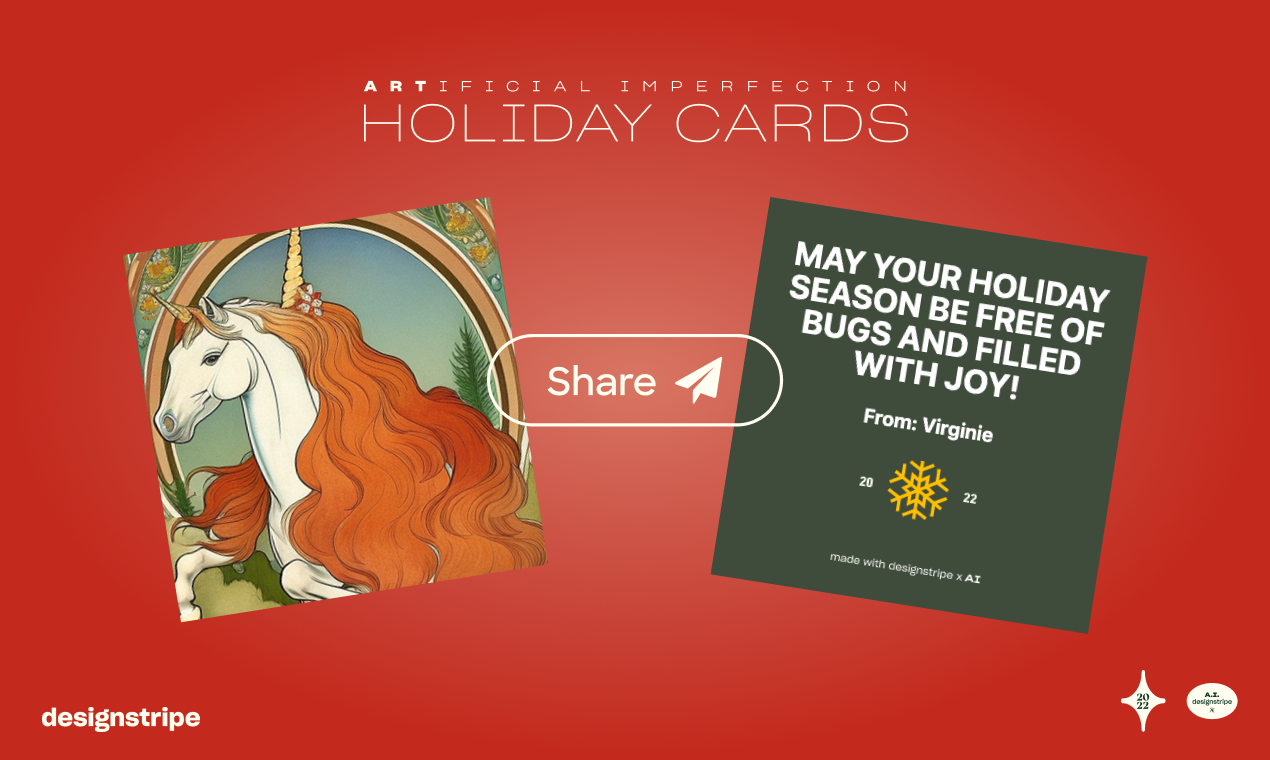 AI.Generador de tarjetas navideñas - Use A.I. Para hacer una tarjeta de vacaciones 100% única media 5