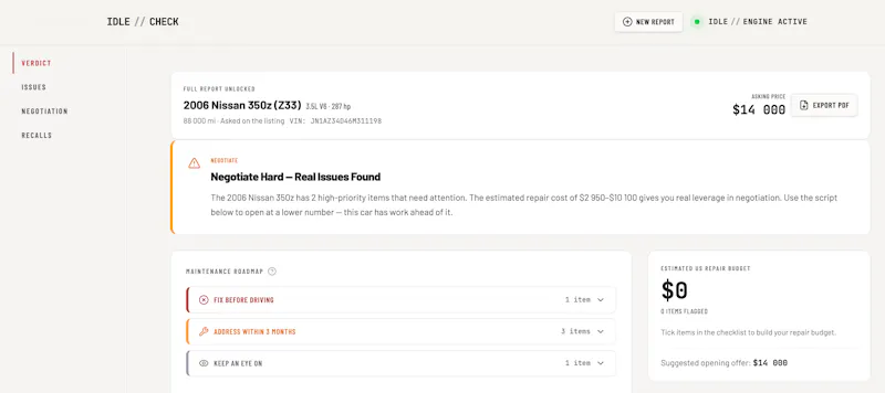 Idle Check screenshot 3