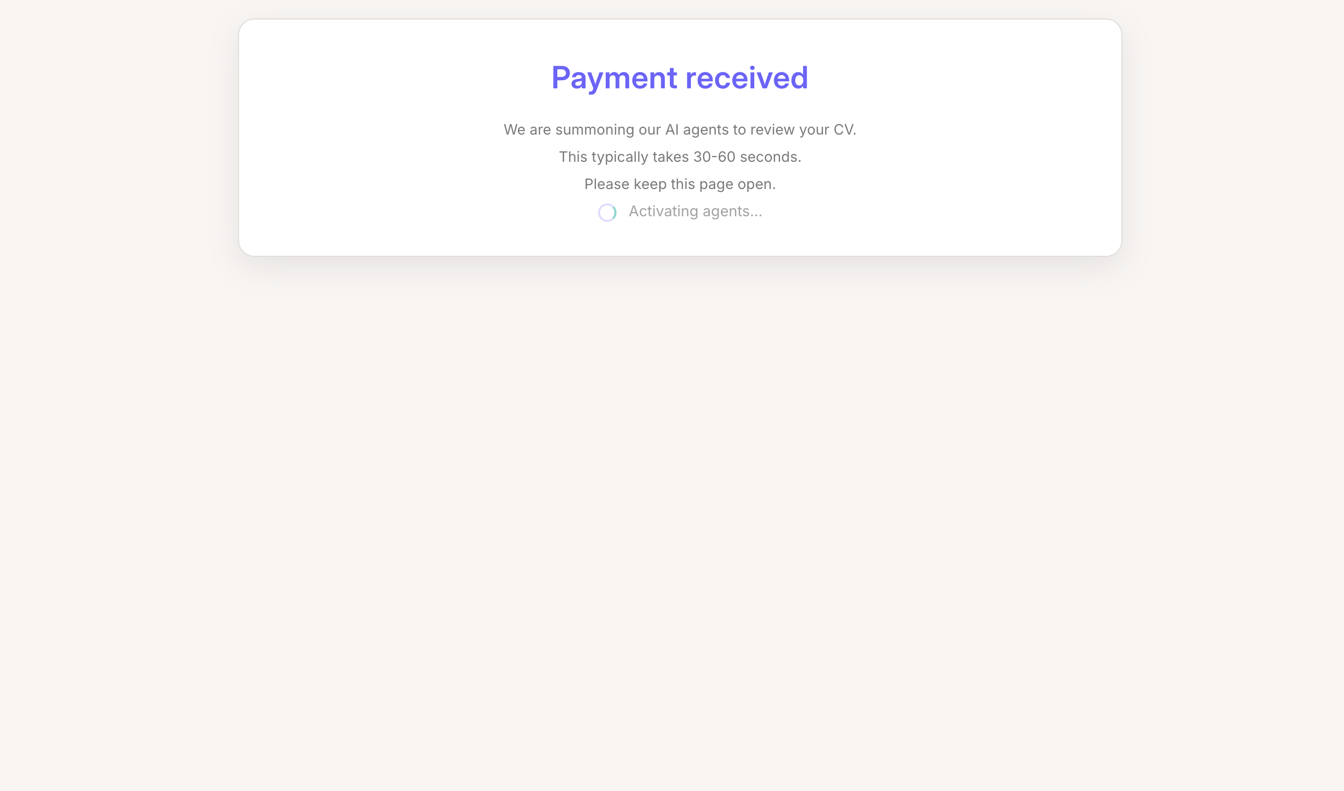 AI CV Optimizer - Screenshot 4 preview